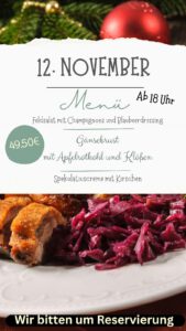 Abendessen 12.11.2025